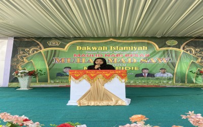 MAN 3 Pidie Gelar Peringatan Maulid Nabi Besar Muhammad SAW 2025