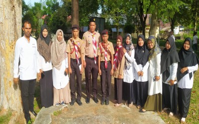 Dua Siswa MAN 3 Pidie Terpilih Mengikuti Jambore Nasional Pramuka 2022 di Cibubur