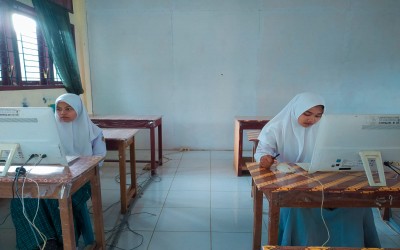 Siswi MAN 3 Pidie Mengikuti OSN Tingkat Kabupaten/Kota Tahun 2022